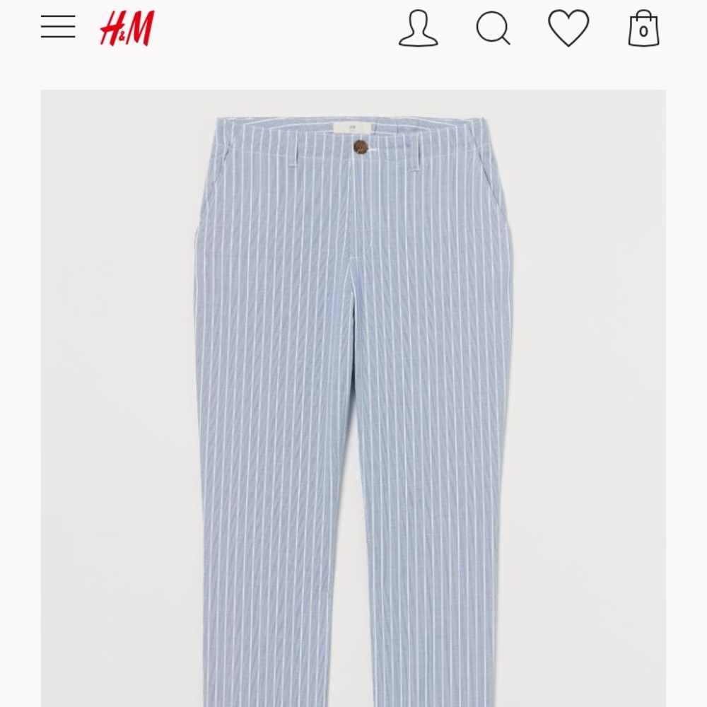 Women’s H&M Cotton Casual Pant - Picture 1 of 3